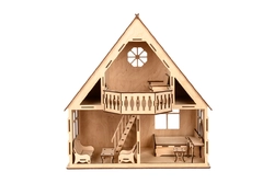 Кукольный дом с балконом "COUNTRY HOUSE" 47*51*38 см